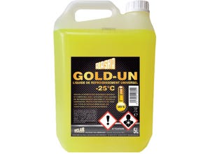 Liquide permanent Gold -25°C jaune 5L
