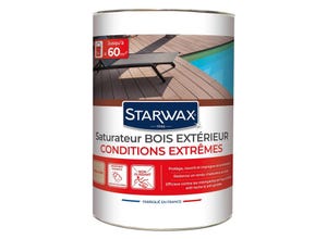 Saturateur haute protection teinte incolore 5L STARWAX