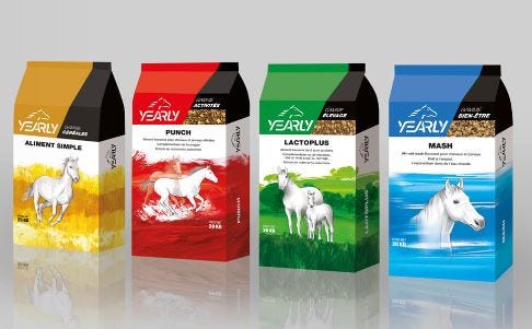 Gamme YEARLY Aliments pour chevaux